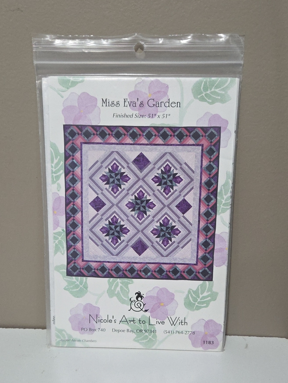 Miss Eva's Garden Quilt Pattern